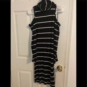 Black and white dress